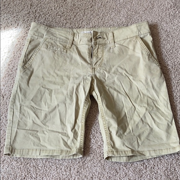 Tan Bermuda Shorts - Picture 1 of 2